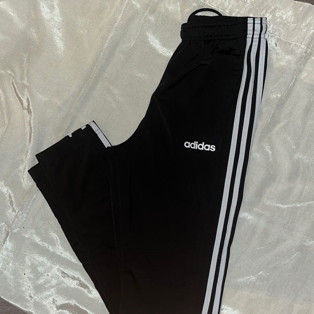 Black and White Adidas Sweat pants